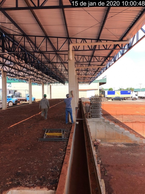 Ceasa Campinas - Plataforma de embarque e desembarque